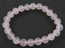 Load image into Gallery viewer, Beaded Bracelet Gemstone Bracelet Rose Quartz Stretchy Bracelet