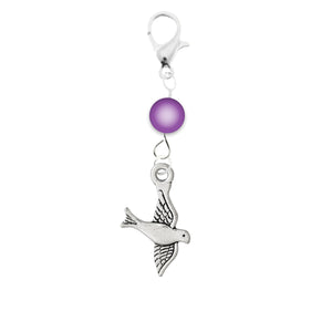 AVBeads Accessory Charm Clips Clip-On Bird Charm ACC-42733-A2