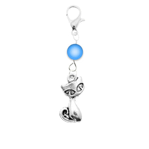 AVBeads Accessory Charm Clips Clip-On Cat Charm ACC-03284-A2