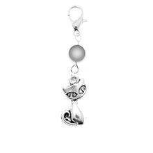 Load image into Gallery viewer, AVBeads Accessory Charm Clips Clip-On Cat Charm ACC-03284-A2