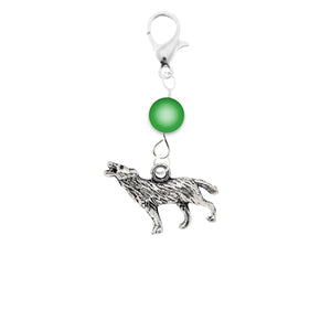 AVBeads Accessory Charm Clips Clip-On Wolf Charm ACC-09317-A2