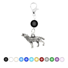 Load image into Gallery viewer, AVBeads Accessory Charm Clips Clip-On Wolf Charm ACC-09317-A2