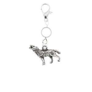 AVBeads Accessory Charm Clips Clip-On Wolf Charm ACC-09317-A2