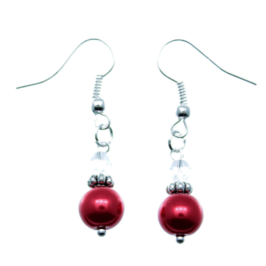 Christmas Jewelry Christmas Earrings Handmade XMAS-JWL-1004 - Free Shipping