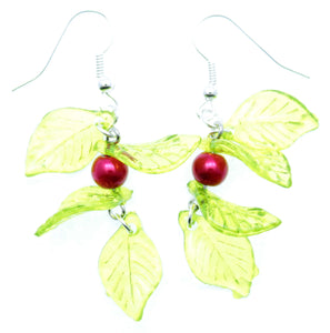 Christmas Jewelry Christmas Earrings Handmade XMAS-JWL-1009 - Free Shipping