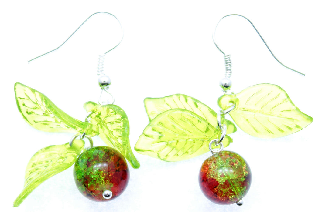 Christmas Jewelry Christmas Earrings Handmade XMAS-JWL-1010 - Free Shipping