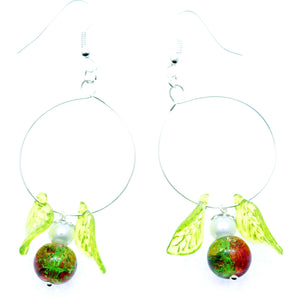 Christmas Jewelry Christmas Earrings Handmade XMAS-JWL-1011 - Free Shipping